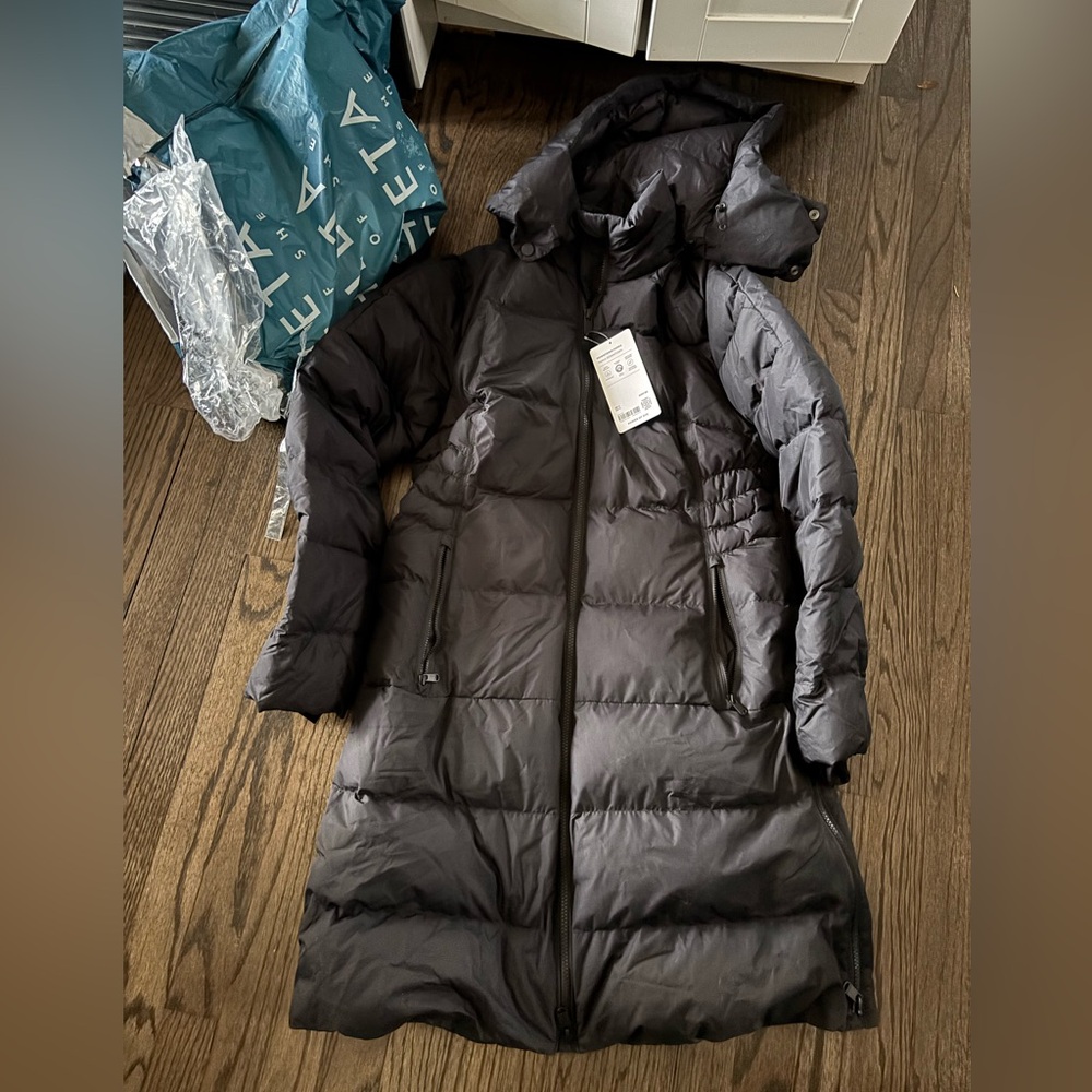 Athleta Downtown Parka Puffer Jacket NWT